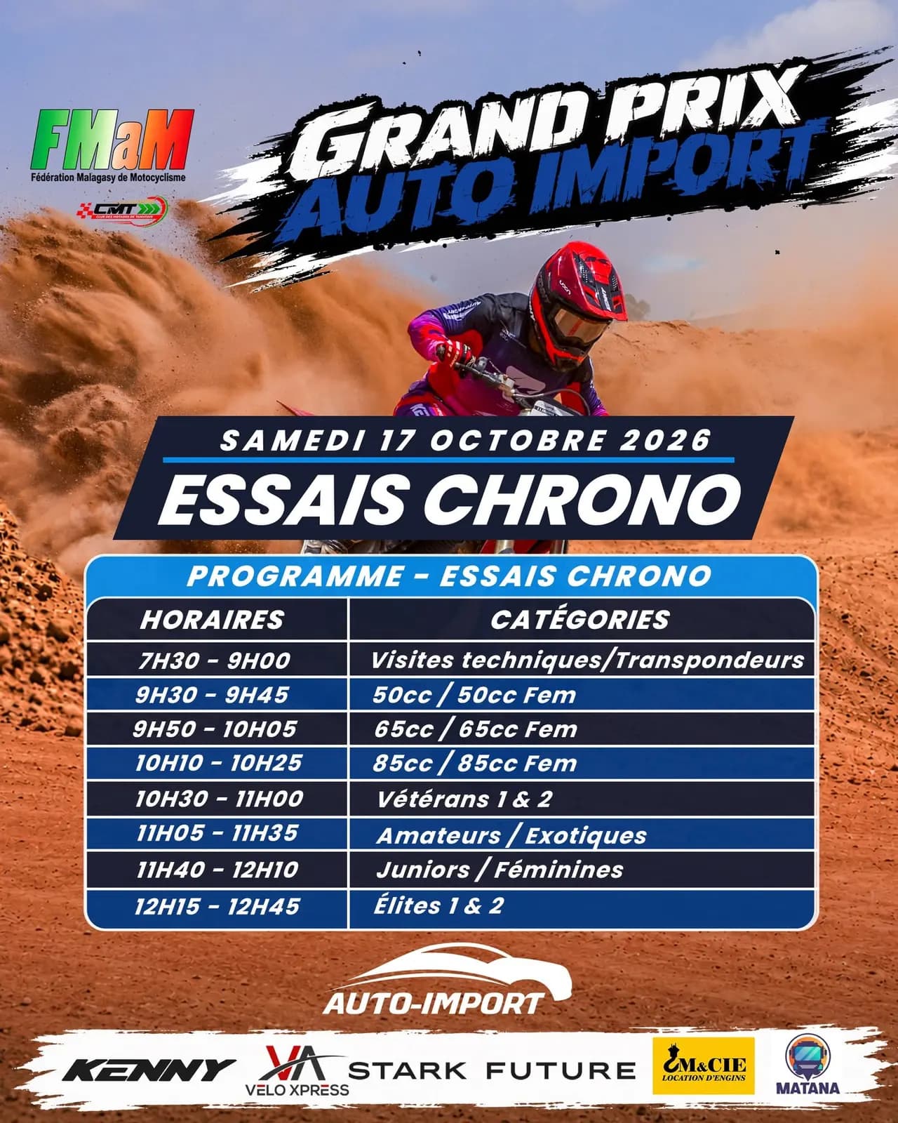 ESSAIS CHRONO
